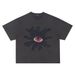 2025 Spring/Summer New Product: Eye Of Sight American Trendy Brand Retro High Street Short Sleeved T-shirt_viptrois.com