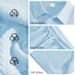 New European And American Cross-border 's Jacquard Fabric POLO Summer Thin Plaid Casual Sports Short-sleeve Suit For_viptrois.com