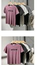 2025 Fashion Creative Design Sense Color Ink Splashing Printing Short Sleeve T-Shirt Men's Daily Loose Casual T-Shirt_viptrois.com