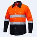Men's Clothing Pure Cotton Reflective Work Clothes Tops Men's Fluorescent Yellow Orange Construction Engineering Breathable Cotton Work Clothes_viptrois.com
