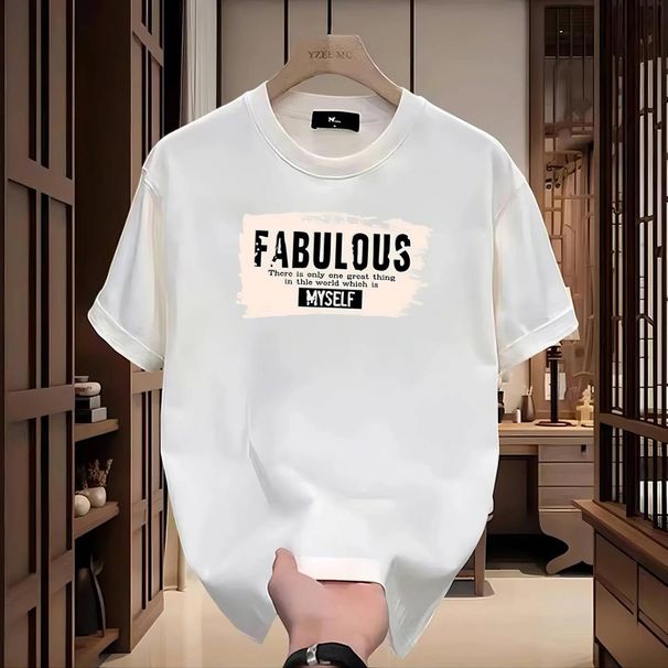 2025 Summer Essential Unisex Oversized Cotton Short-Sleeve T-Shirt – Trendy Loose Fit Casual Tee For Men And Women_viptrois.com