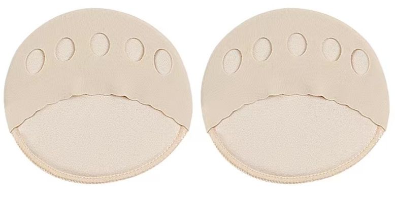 High Heel Forefoot Pad Half Size Pad Women's Silicone Sole Pad Anti Pain Anti Wear Feet Ice Silk Sole Socks Sandals Insole_viptrois.com