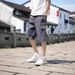 Men's Summer Solid Color Casual Fashion Shorts American Street Style Loose Fit Sporty Versatile Thin Summer Shorts_viptrois.com