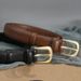 Ceinture Simple Décorative Noire Pour Femmes, 1 Pièce, À La Mode, Avec Ceinture En Jean, Adaptée À Un Usage Quotidien_viptrois.com
