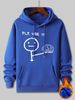 Men's Autumn And Winter Casual And Fashionable Loose Hooded Sweatshirt Figure Saying Plz Use Print Warm Long Sleeved Pullover_viptrois.com