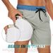 Summer New Style Men's Short Pants, Fashionable Beach Pants For Vacation, Men's Large Size, Four-cornered, Made Of Milk Silk With Lining Inside_viptrois.com