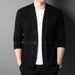Celaln Kigmjn Men's Lightweight Knit Sweater - Slim Fit V-Neck Pullover For Business Casual & Everyday Wear (Gray, Sizes M-Xxxxl)_viptrois.com