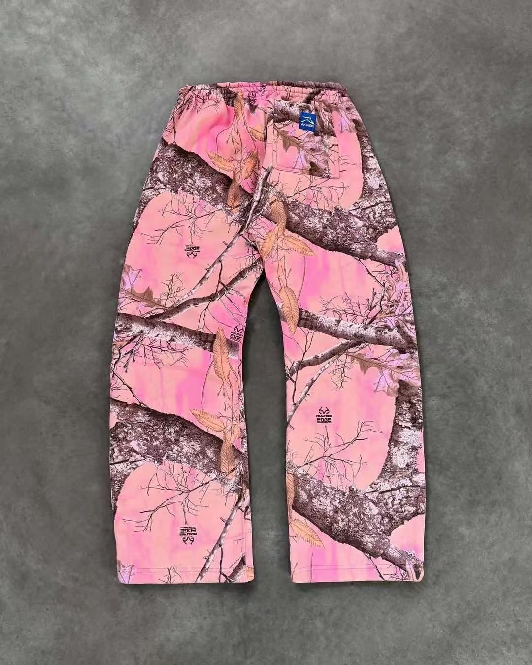 2025 New Leaf Pink Camouflage Sweatshirt Harajuku Pullover Aesthetic Couple Clothing Hoodie Jacket_viptrois.com