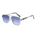Men's Sunglasses Of High End Ins Metal Square Sunglasses For Women, Fashionable Large Frame, Slimming And Anti Ultraviolet Sunglasses_viptrois.com