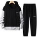 Plus Size Hoodie & Jogger Set For Teens - Oversized Fit Long Sleeve Casual Outfit (6XL-11XL)_viptrois.com