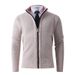 Men's Casual Zip-Up Knit Sweater Shirt - Lightweight Fall/Winter Fashion Pullover With Stand Collar (Multiple Colors & Sizes)_viptrois.com