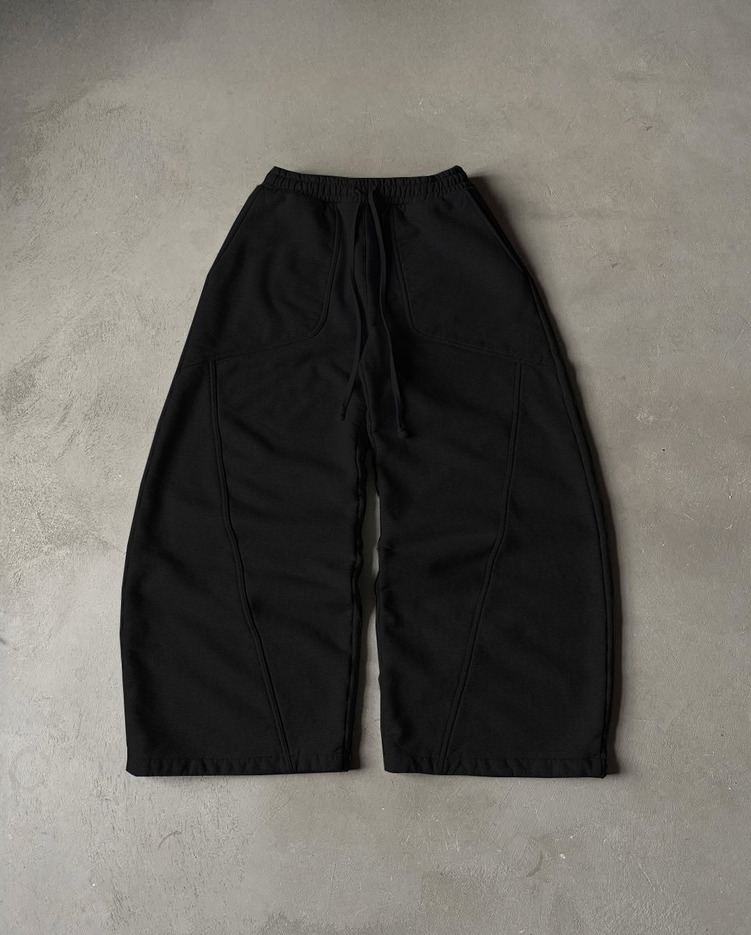 Cross Border Sweatpants Embroidery Unisex High Street Wide Leg Trousers Hip Hop Loose Casual Trousers_viptrois.com
