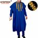 Men's clothing African ethnic solid color cotton men's casual jacket + pants + coat_viptrois.com