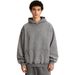 Pure Washed Vintage Heavyweight 425g Terry Men's Sweatshirt European And American Loose Drop Shoulder Batik Hos Couple_viptrois.com