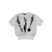 American Style Warm Lazy Pullover Round Neck Long Sleeve Knitted Skull Knife Fork Spoon Jacquard Pattern Regular_viptrois.com
