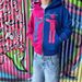 Men's 3D Printed Color Blocked Zip up Sweatshirt Long Sleeved Pullover Hoodie Street Style Retro Jacket European American Wholesale Personalized_viptrois.com