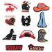 Cowgirl Series Cartoon Shoes Flower Shoe Buckle Soft Glue Personality DIY Garden Shoe Accessories Decorative Buckle_viptrois.com