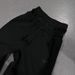 Unisex Double Waistband Jogger Pants, Innovative Fake Two-Piece Design Wide Leg Sweatpants For Men And Women_viptrois.com