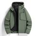 Men's Softshell Jacket – Fleece-Lined Winter Coat With Hood, Windproof & Warm Stand Collar Outerwear (L-5XL) Unisex Oversized Casual Parka_viptrois.com
