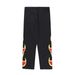 Men's Clothing SWAG street flame print hip-hop personality straight all-match casual men and women couple jeans_viptrois.com