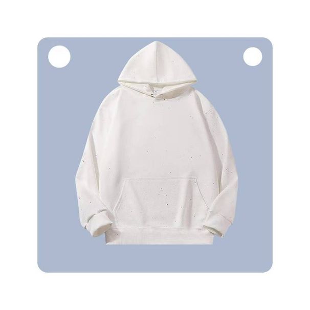 American Style Sparkling Hoodie Hooded Men's And Women's Autumn And Winter Couple High Looks Maillard Fashion Brand Jacket_viptrois.com