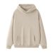 Unisex Heavyweight Fleece Hoodie – Oversized Drop Shoulder Pullover With Kangaroo Pocket (S-XXL)_viptrois.com