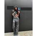 Men’s Relaxed Fit Straight-Leg Jeans – Minimalist Inspired Casual Denim Pants, Soft Washed Black_viptrois.com