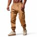 Men's Multi-Pocket Cargo Pants – Summer Outdoor Workwear Trousers (Army Green/Black/Navy/Khaki, S-XXXL)_viptrois.com