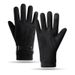 Men's Winter Riding Gloves - Touchscreen Compatible, Windproof & Fleece Lined With Suede Finish For Cycling & Outdoor Activities_viptrois.com