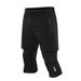 Men's Clothing Men's Leggings Seven Point Two Piece Fitness Running Training Casual Stretch Quick Drying Trousers_viptrois.com