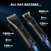 Hair Clipper and Hair Trimmer Kit Professional Hair Clippers for Men Cordless Barber Clippers Machine Rechargeable Outliner Trimmer Electric Hair Cutt_viptrois.com