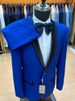 Men's Clothing Green Collar Suit Slim Two Piece Suit Student Graduation Stage Performance Suit_viptrois.com