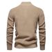 Sweater Stand-up Collar Men's High-quality Business Sweater Casual Knitted Sweater_viptrois.com