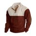 "Men's Henley Neck Pullover – Button-Detail Sportswear (Breathable Cotton, Relaxed Fit)"_viptrois.com
