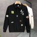 Men's Clothing High end button polo shirt sweatshirt men's spring and autumn style trendy brand lapel new casual loose jacket top clothes_viptrois.com
