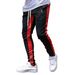 Men Outdoor Gym Pants Elastic Sweatpants Men Autumn Winter Zipper Casual Jogging Sports Running Tight Trousers Sportswear Pants_viptrois.com
