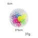 6cm Colorful Grape Ball Tpr Stress Relief Trick Venting Pinch Fun Creative Squeeze Venting Rainbow Ball_viptrois.com