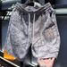Men's Cargo Shorts - American Style Workwear Casual 5-Inch Shorts With Multiple Pockets, Loose Fit Summer Short Pants_viptrois.com