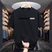 Men's Clothing Summer Loose Versatile Short Sleeved T Shirt Tops Paris Letter Print_viptrois.com