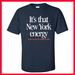 Its That New York Energy NYC Marathon 2025 Running Graphic 100% Cotton T-shirt Mens Womens Tees Top_viptrois.com