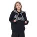 College Pattern Lace-up Cartoon Hoodie Unisex Trendy Brand Vibe Style Loose Pullover Sweatshirt_viptrois.com