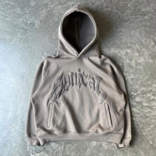 Men's Clothing New Sweatshirt Autumn And Winter Tops Men And Women Fashion Retro Hip Hop Street Casual Hooded Sweatshirt_viptrois.com