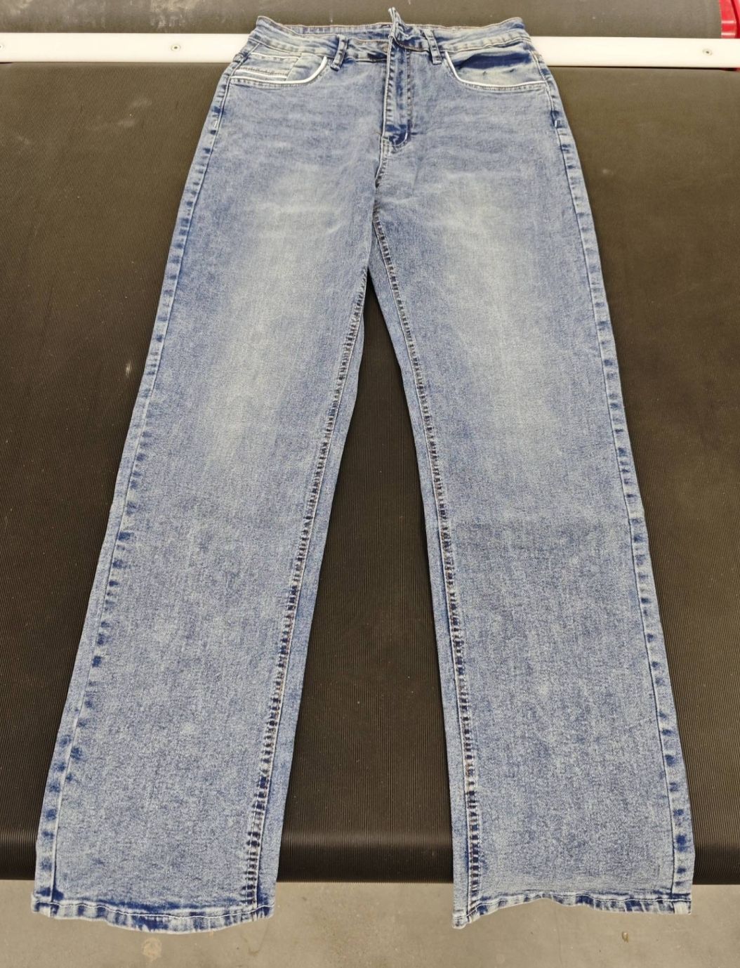 Men's Clothing 2024 New Jeans, Casual Top Line Trousers, Straight Cut Men's Pants, Hip Hop Jeans_viptrois.com