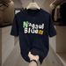 【DORAE】2026 Men's T-shirt (Heavyweight Cotton) Black (Personalized Pattern Print & 3D Print) – Casual Style For City Walk_viptrois.com