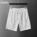 Men's Summer Loose Drawstring Waistband Shorts New Sports Breathable Casual Half Pants_viptrois.com