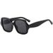 Men's Sunglasses High End Ins Glasses Street Shot Retro Square Large Frame Sunglasses Net Celebrity Glasses Sun Shading Anti Ultraviolet Sunglasses_viptrois.com