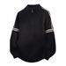 "Teen Boys' Half-Zip Stand Collar Sweater – Trendy Winter Knitwear For Junior & High School Students, Warm Pullover Base Layer"_viptrois.com