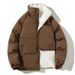 Men’s Winter Puffer Jacket – Lightweight Quilted Coat, Stand Collar, Zipper Closure, Loose Fit, Machine Washable (M-4XL)_viptrois.com