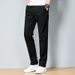 Men's Clothing Cotton Trousers Spring Light Luxury High End Loose Straight Casual Trousers Trendy Versatile Comfortable Trousers Men's Trousers_viptrois.com