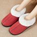 Athletic Shoes Slippers For Women Winter New Cross Border Wholesale Casual Women's Shoes Warm And Comfortable Home Plush And Thick Cotton Slippers_viptrois.com